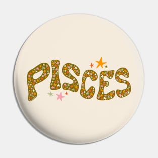 Starry Pisces Pin