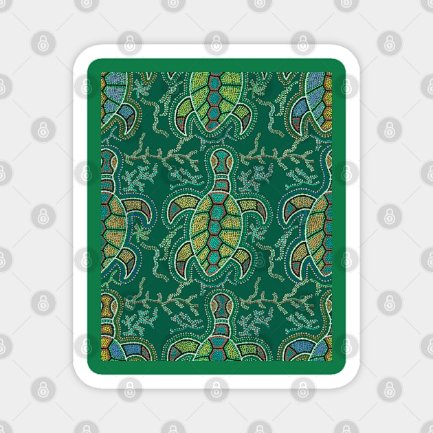 Caribbean Tortuga Magnet by Esprit-Mystique