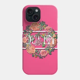 Floral Queen Wreath Phone Case