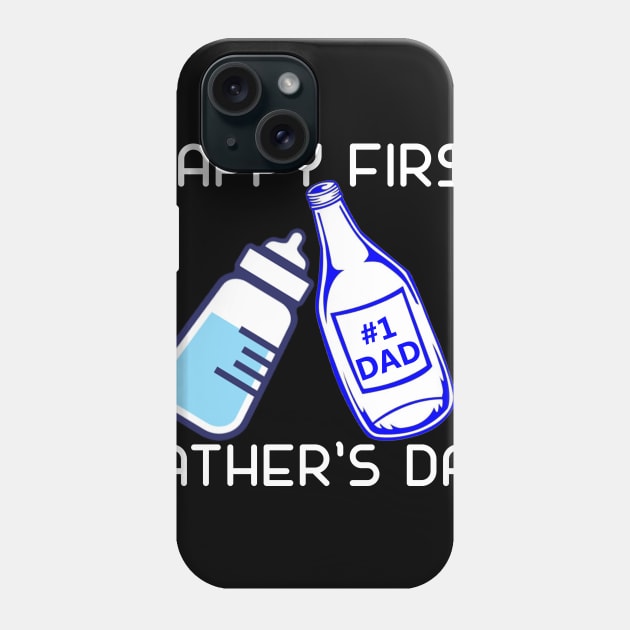 Fathers Day 2018 Happy First Fathers Day Fathers Day Gift Phone Case by nhatvv