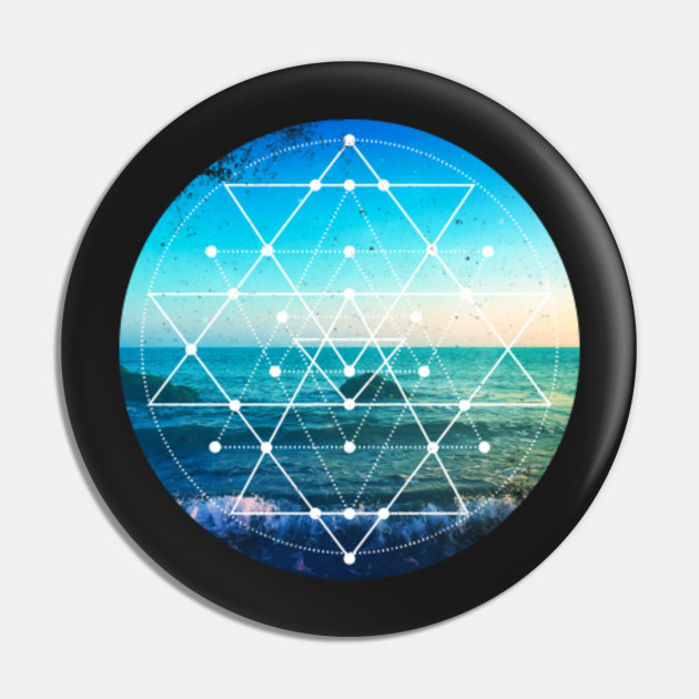 Ocean Sacred Geometry Scenery