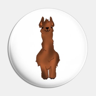 Cartoon Llama Pin