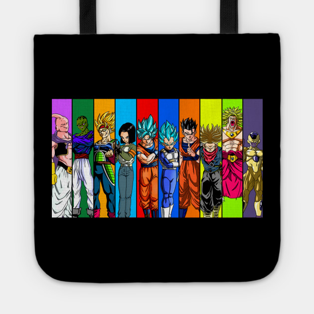 Dragonball Z Spectrum Super Saiyan Tote Teepublic