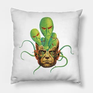 Alien Brains Pillow