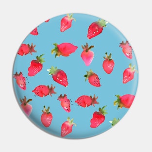 Strawberry field Pin