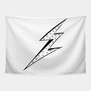 Z Bolt BW Tapestry