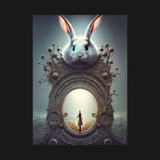 The White Rabbit from Alice in Wonderland T-Shirt