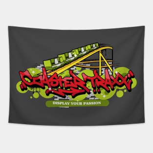 Graffiti style coaster Tapestry