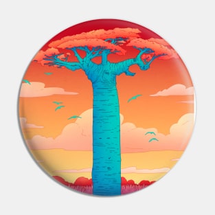 Grandidier’s Baobab tree Pin