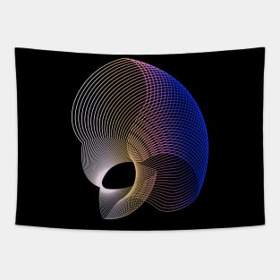 Galaxy Space Geometric popart abstract Tapestry