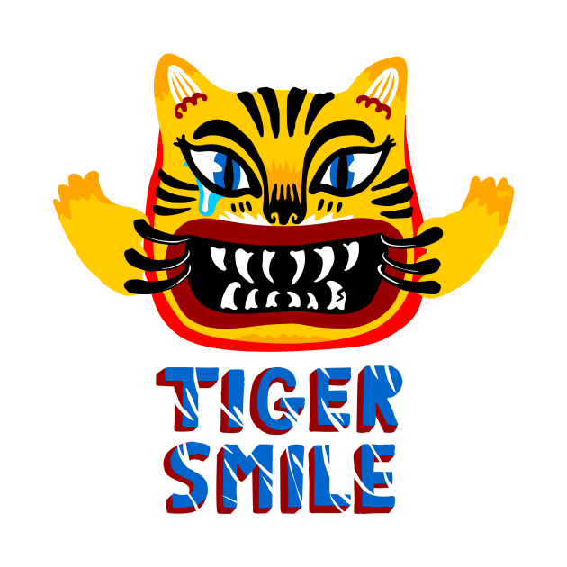 TIGER SMILE by Valera Kibiks