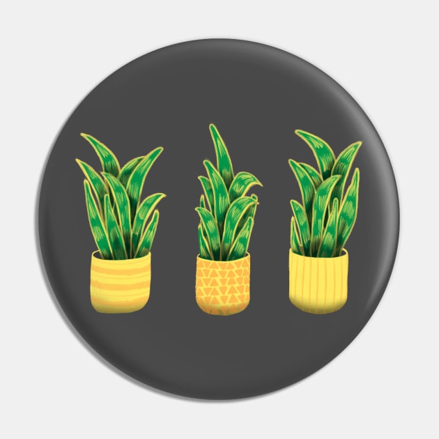 Snake Plant Pin by CandiOldfield