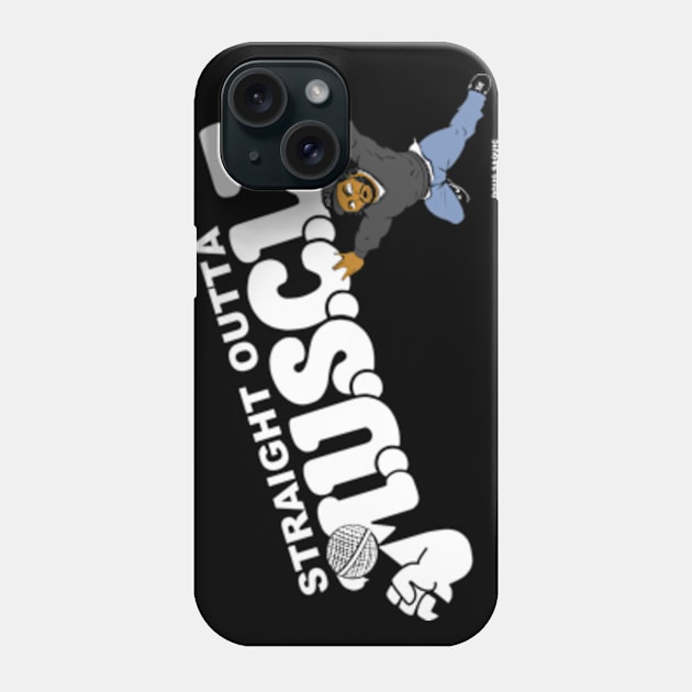 Straight Outta M.U.S.C.L.E. Phone Case by DougSQ