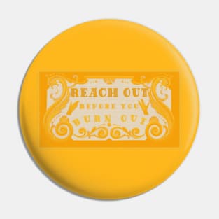 Reach Out Patch Pin