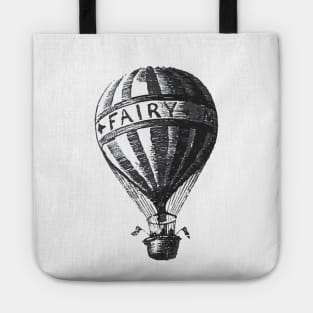 Hot Air Balloon Vintage Tote