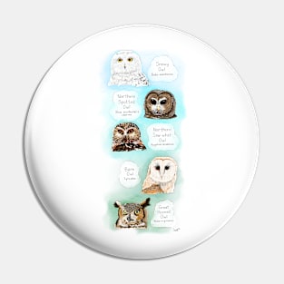 Owl-ways Adorable Pin