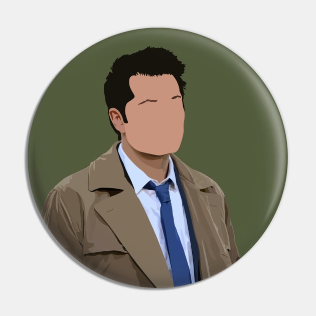 castiel Pin by sadieillust