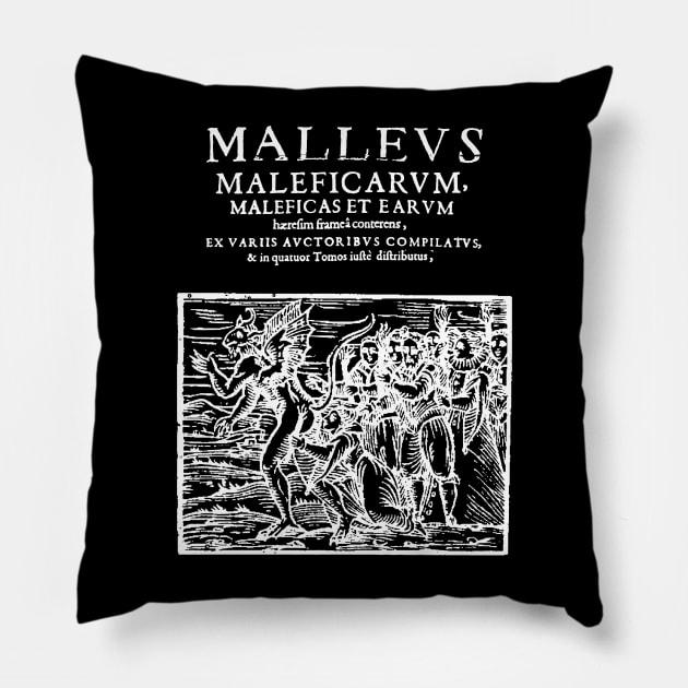 malleus maleficarum Pillow by alvalferca