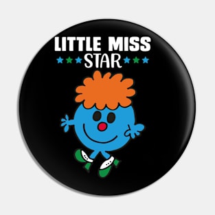 LITTLE MISS STAR Pin