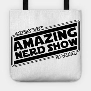 The Amazing Nerd Logo! (Black) Tote