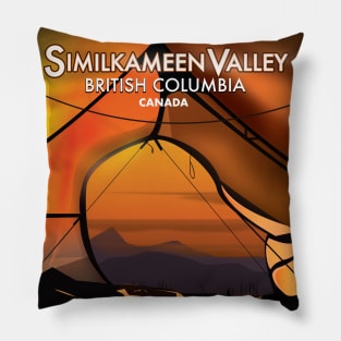 Similkameen valley British columbia Canada Pillow