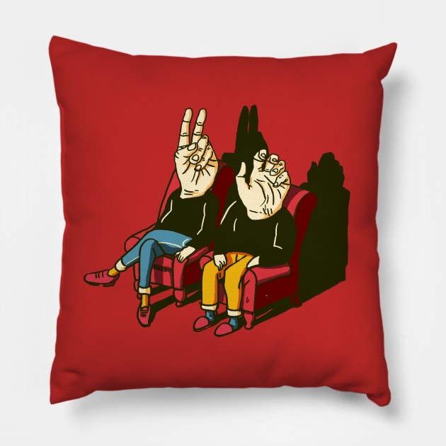 Hands free Pillow by A N Illustration