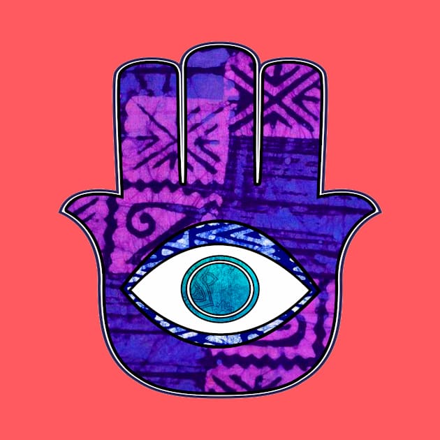 Hamsa Hand Evil Eye by artbyomega