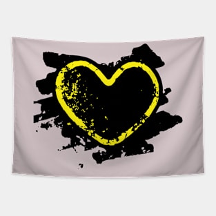 Graffiti Heart Tapestry