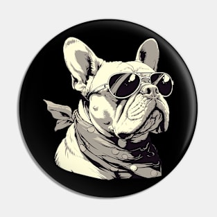 french bulldog Pin