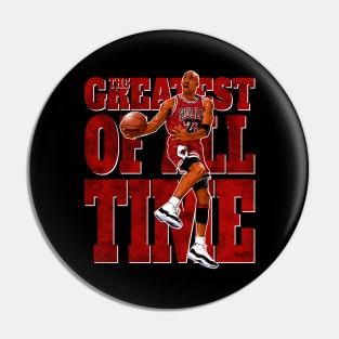 Michael Jordan 23 - The Greatest Off All Time Pin