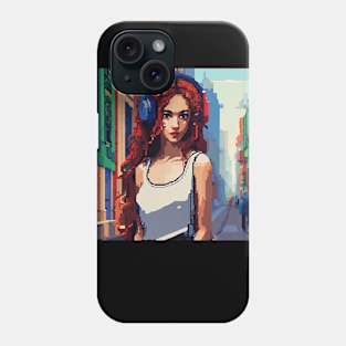 pixel girl Phone Case