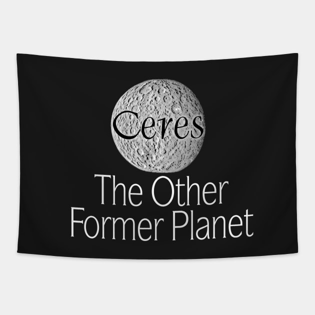 Ceres: The Other Former Planet Tapestry by CosmoQuestX