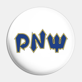 Retro PNW Pacific Northwest Pin