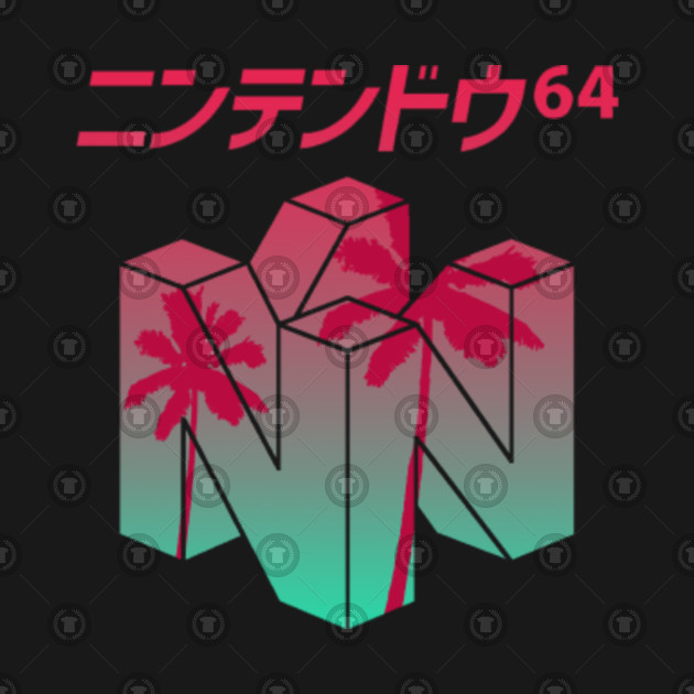 Nintendo 64 vaporwave hoodie