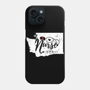 Washington Nurse Nursing Life Phone Case