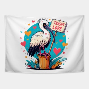 valentine bin chicken Tapestry