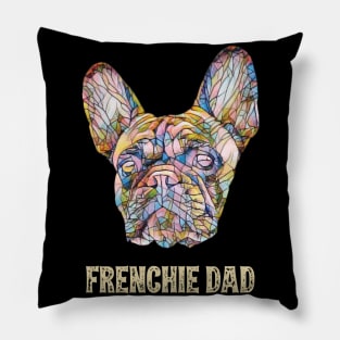 French Bulldog Dad Father's Day Gift Pillow