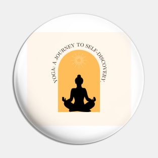 Yoga the self-discovery Pin