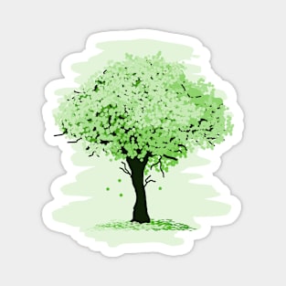 Spring Tree Magnet