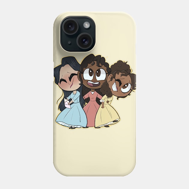 Schuyler Sisters Phone Case by SpookytheKitty2001