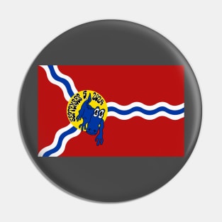 King Gizzard and the Lizard Wizard - St Louis Flag September 5, 2024 Pin