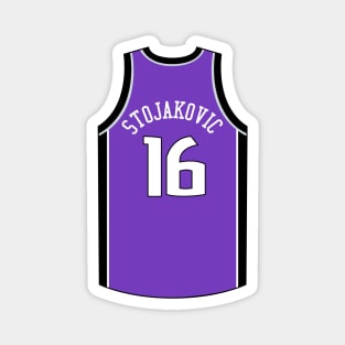 Predrag Stojakovic Sacramento Jersey Qiangy Magnet