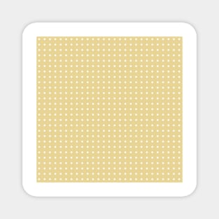 Light Khaki Polka Dots Magnet