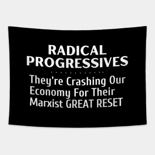 Radical Progressives Are Crashing Our Economy for Their Marxist Great Reset Tapestry