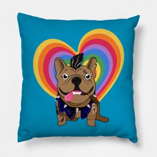 Retro Pug life Pillow