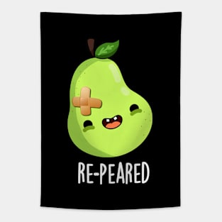 Re-peared Cute Fruit Pear Pun Tapestry