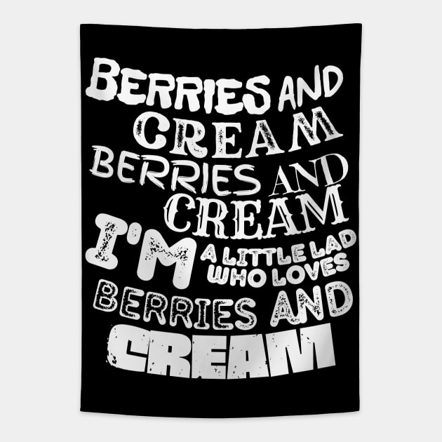 Berries and Cream Meme Tapestry by Souls.Print