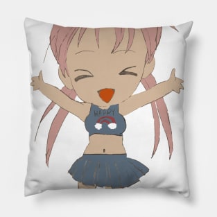 CB Chibi Happy Girl Pillow