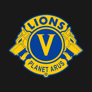 Lion Team Club 80's Robot Mecha Cartoon T-Shirt
