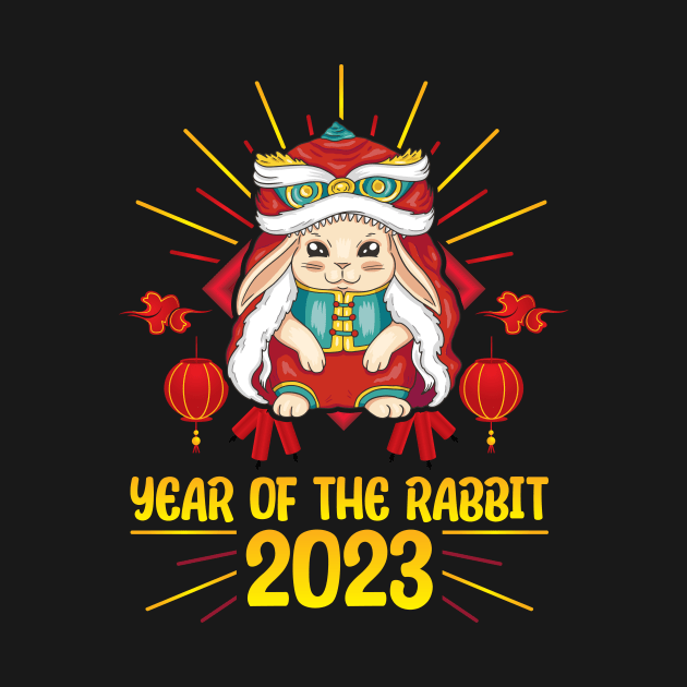 Good Luck Zodiac Happy Chinese New Year of the Rabbit by star trek fanart and more